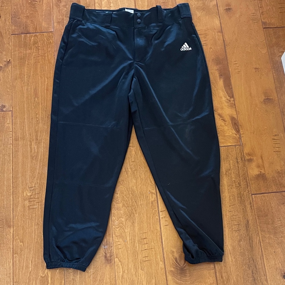 Adidas Men’s Black Baseball Pants